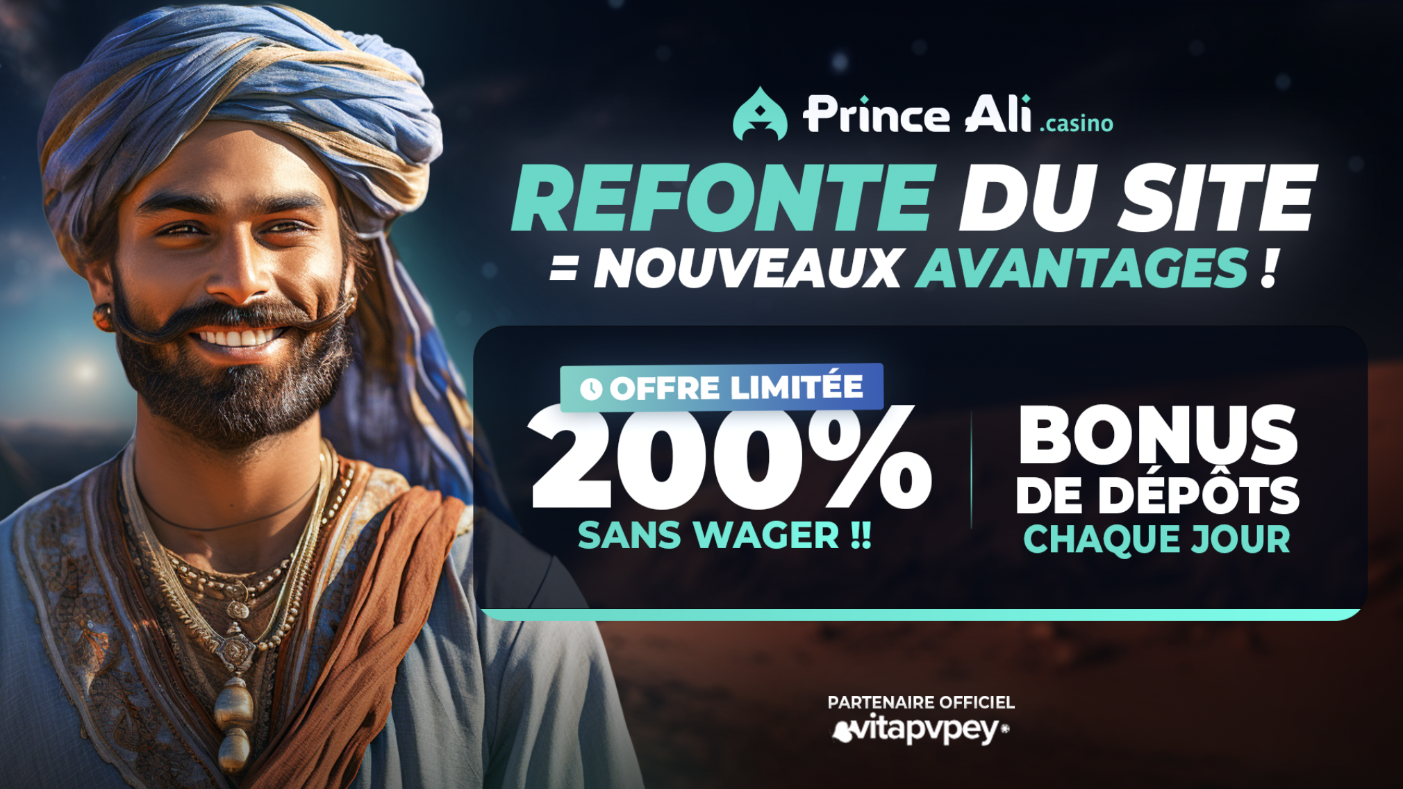 Promotion PRINCE ALI CASINO